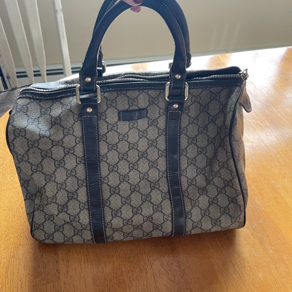Gucci “bowling” bag monogram.. make an offer!